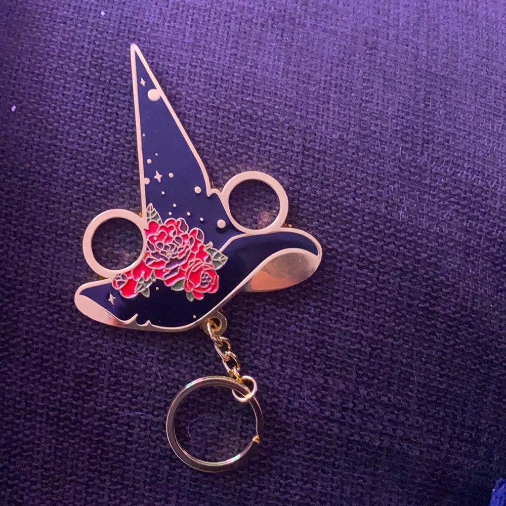 Witch Hat Defense Keychain Alyssa Silos